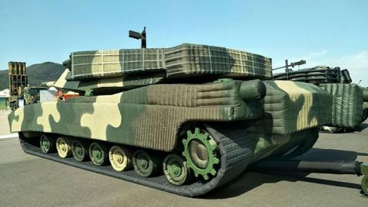 乌兰察布充气坦克战车